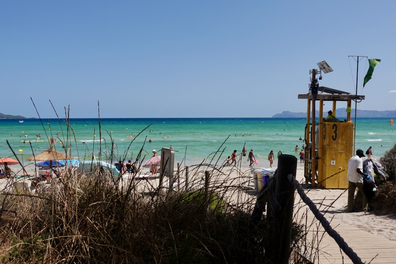 Train/Bike to Platja de Muro